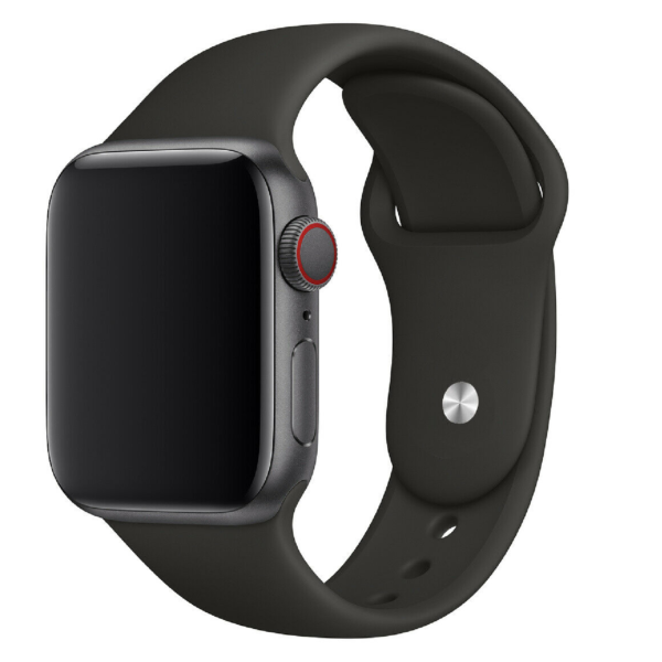 Silicone Watch Strap - Black