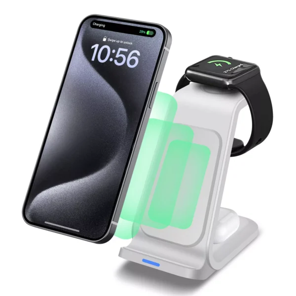 Charging Dock 3 IN 1 - White