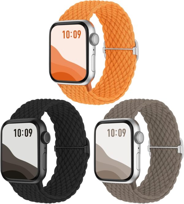 Braided Strap -  Onyx Blaze Trio