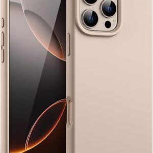 iPhone 16 Series - Desert Titanium Silicone Case