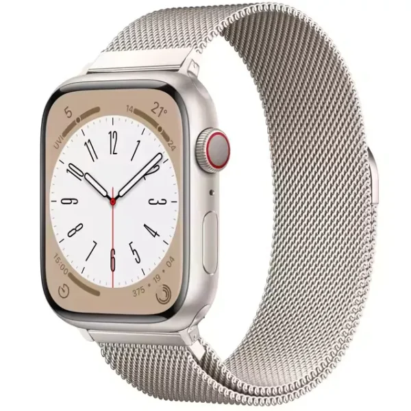 Milanese Apple Watch - Starlight